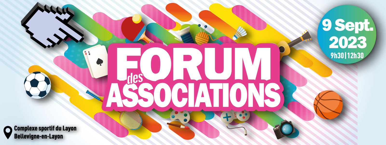 Image de l'article 30 associations rassemblées le 9 septembre : Forum des associations 2023