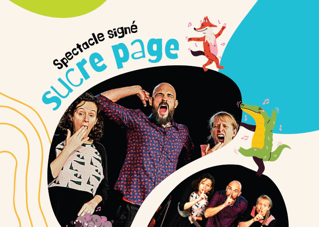 Image de l'article Spectacle signé “Sucre Page” – Cie Confiture Mitaine