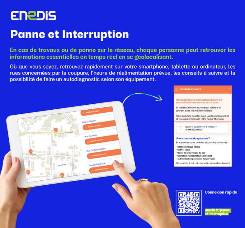 Image de l'article Electricité : nouveau service en cas de panne