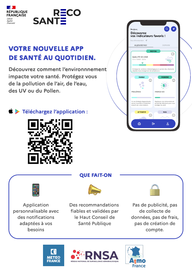 Image de l'article Recosanté, nouvelle application de santé