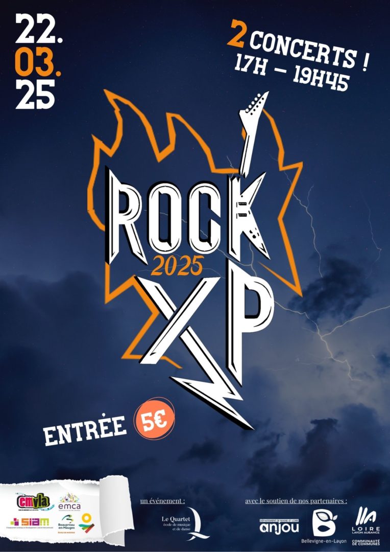 Image de l'article Concert Rock XP – école de musique