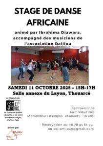 Image de l'article Stage de danse africaine