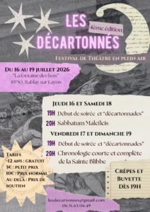 Image de l'article Festival théâtre en plein air 4ème édition – Les Décartonnés