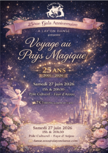 Image de l'article Gala de fin d&rsquo;année « Voyage au Pays Magique » – A Lay&rsquo;On Danse