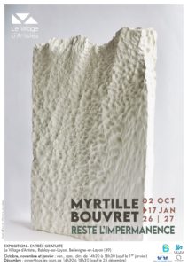 Image de l'article Exposition « Reste l&rsquo;impermanence » par Myrtille Bouvret – Village d&rsquo;Artistes