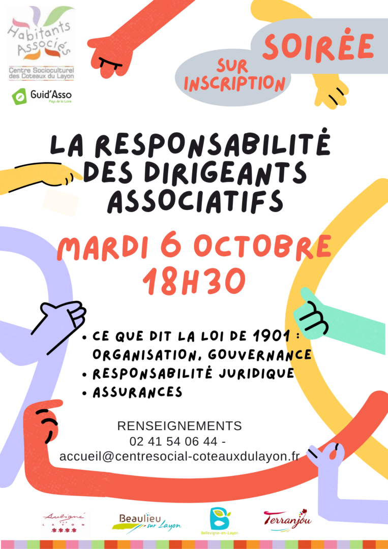 Image de l'article Le RDV des associations « La responsabilité des dirigeants associatifs » – Guid&rsquo;Asso